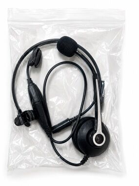 Wired Call Center Headset with Boom Microphone | Untested